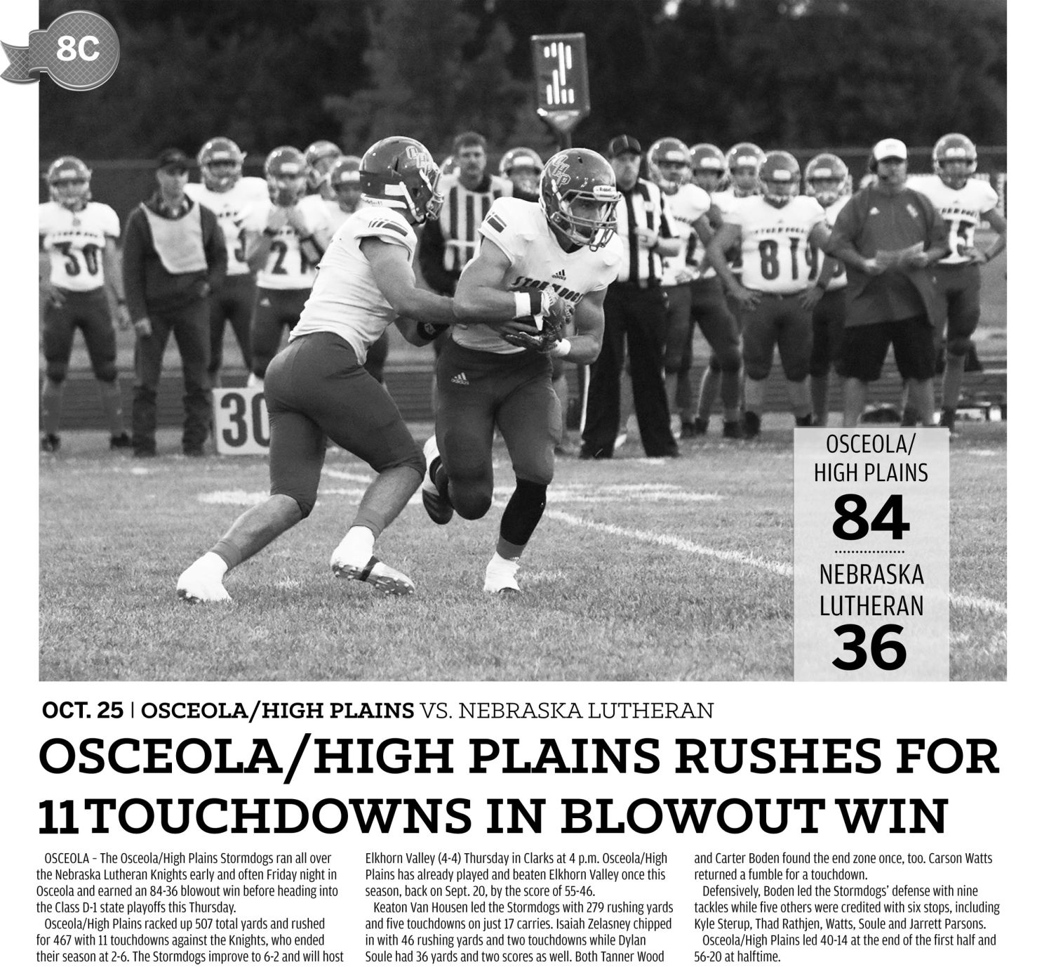 19 Osceola High Plains Football Championship 08